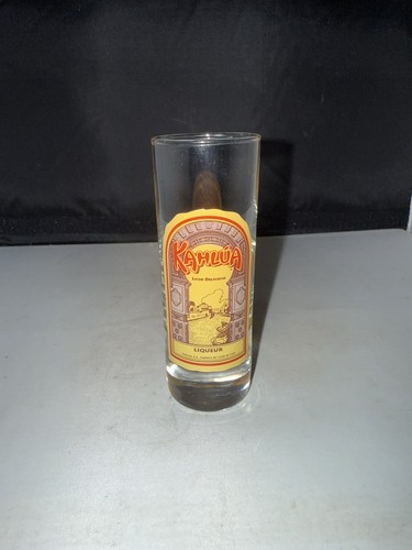 Kahlua liqueur shot glass - kahlua,